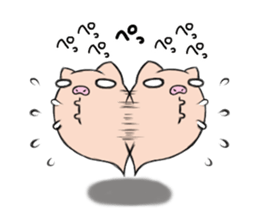 Pig nose friend3 sticker #6328051