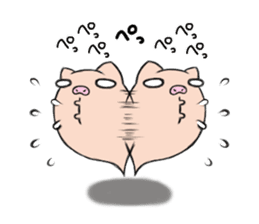 Pig nose friend3 sticker #6328051