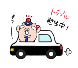 Pig nose friend3 sticker #6328054