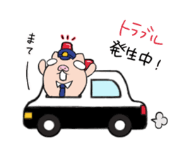 Pig nose friend3 sticker #6328054