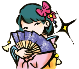 Japanese Monster.Sticker sticker #6328131