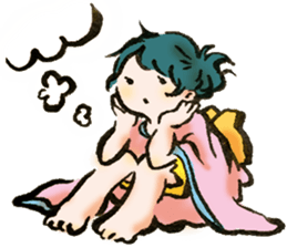 Japanese Monster.Sticker sticker #6328133