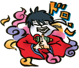 Japanese Monster.Sticker sticker #6328158