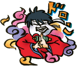 Japanese Monster.Sticker sticker #6328158