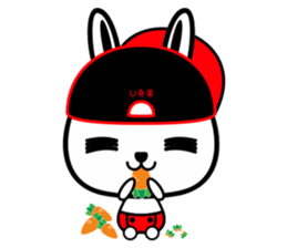 U rabbit brother love perfunctory sticker #6328964