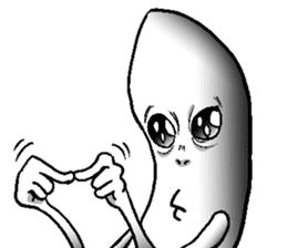 The Alien born in the Earth sticker #6329035