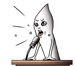 The Alien born in the Earth sticker #6329036