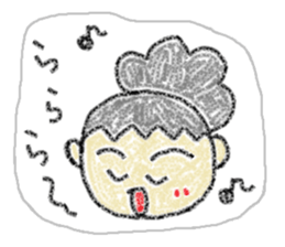 Child sticker of the seal-like woman sticker #6329450