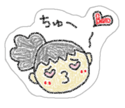 Child sticker of the seal-like woman sticker #6329454