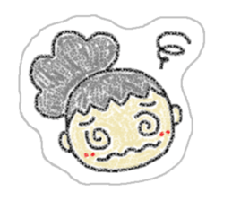 Child sticker of the seal-like woman sticker #6329456