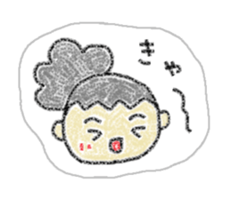 Child sticker of the seal-like woman sticker #6329461