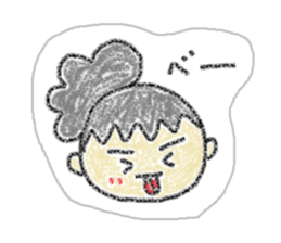 Child sticker of the seal-like woman sticker #6329470