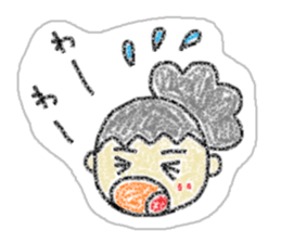 Child sticker of the seal-like woman sticker #6329473