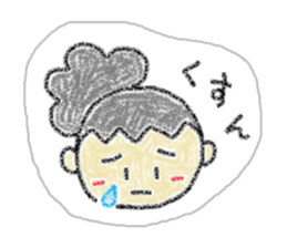 Child sticker of the seal-like woman sticker #6329478