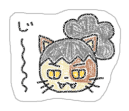 Child sticker of the seal-like woman sticker #6329486