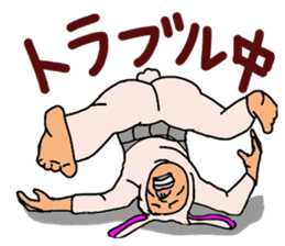 Weirdo rabbit man sticker #6329864