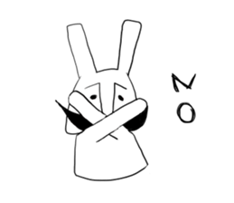 Hige-Rabi sticker #6330209