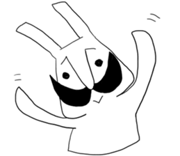 Hige-Rabi sticker #6330220