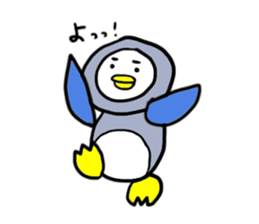 Daily life of  PUPU of the pengin. sticker #6330568