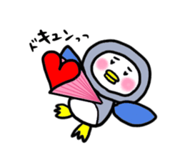 Daily life of  PUPU of the pengin. sticker #6330573