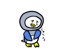 Daily life of  PUPU of the pengin. sticker #6330574