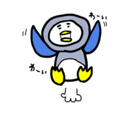 Daily life of  PUPU of the pengin. sticker #6330575