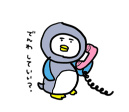 Daily life of  PUPU of the pengin. sticker #6330579