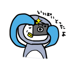 Daily life of  PUPU of the pengin. sticker #6330580