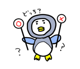 Daily life of  PUPU of the pengin. sticker #6330586