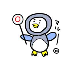 Daily life of  PUPU of the pengin. sticker #6330587