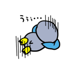 Daily life of  PUPU of the pengin. sticker #6330589