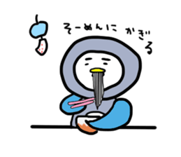 Daily life of  PUPU of the pengin. sticker #6330591