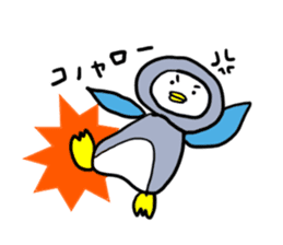 Daily life of  PUPU of the pengin. sticker #6330596