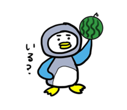 Daily life of  PUPU of the pengin. sticker #6330601