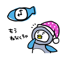 Daily life of  PUPU of the pengin. sticker #6330603