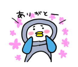 Daily life of  PUPU of the pengin. sticker #6330605