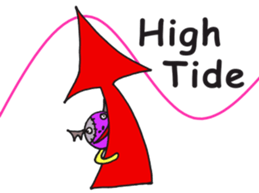 surfing monster sticker #6331049