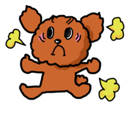 Toy poodle"Niko" sticker #6331423
