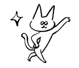 shirome cats #02 sticker #6331492