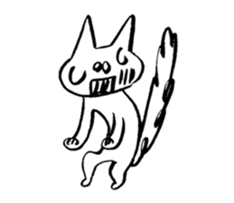 shirome cats #02 sticker #6331514