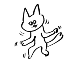 shirome cats #02 sticker #6331517