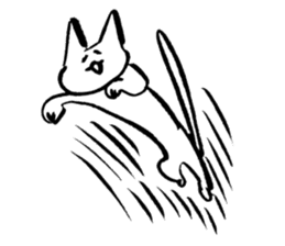 shirome cats #02 sticker #6331519