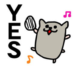 Bear, hamster, chick,Please gather now sticker #6331710