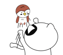 Cat and Sparrow first series sticker #6331832