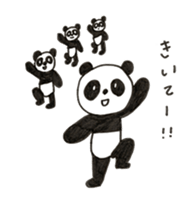 Panda Z sticker #6332051