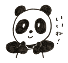 Panda Z sticker #6332059