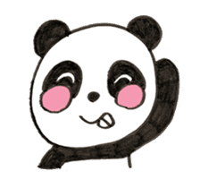 Panda Z sticker #6332074