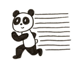 Panda Z sticker #6332077