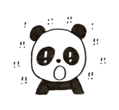Panda Z sticker #6332079