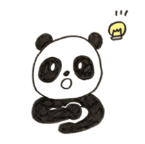 Panda Z sticker #6332083